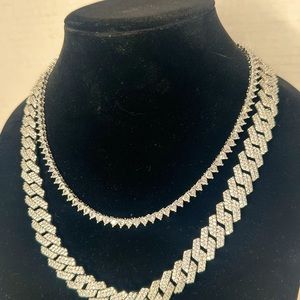 Cubic Zirconia Necklace set
